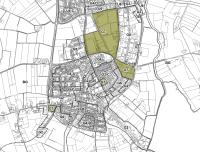 Kaart Gendringen bebouwing in groene context