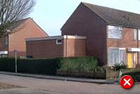 Niet passend door hoogte